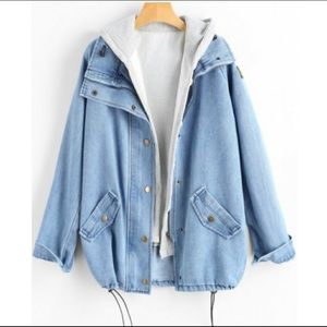 NWT Zaful Denim Jacket